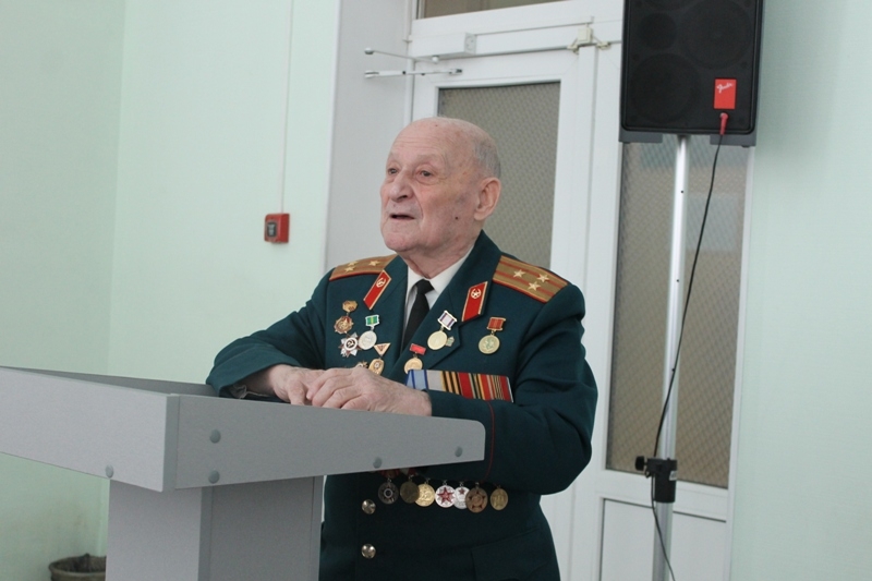 22 апреля 2015 года в рамках мероприятий посвященных 70-летию Победы состоялась встреча студентов Медицинского института с ветераном Великой Отечественной войны Шкробом Михаилом Юрьевичем